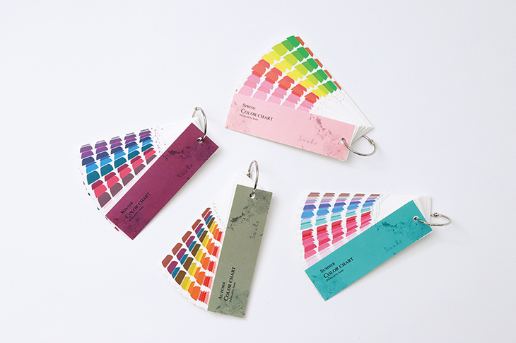 Divaではお客様のお肌に似合うカラーづくりも人気の秘密