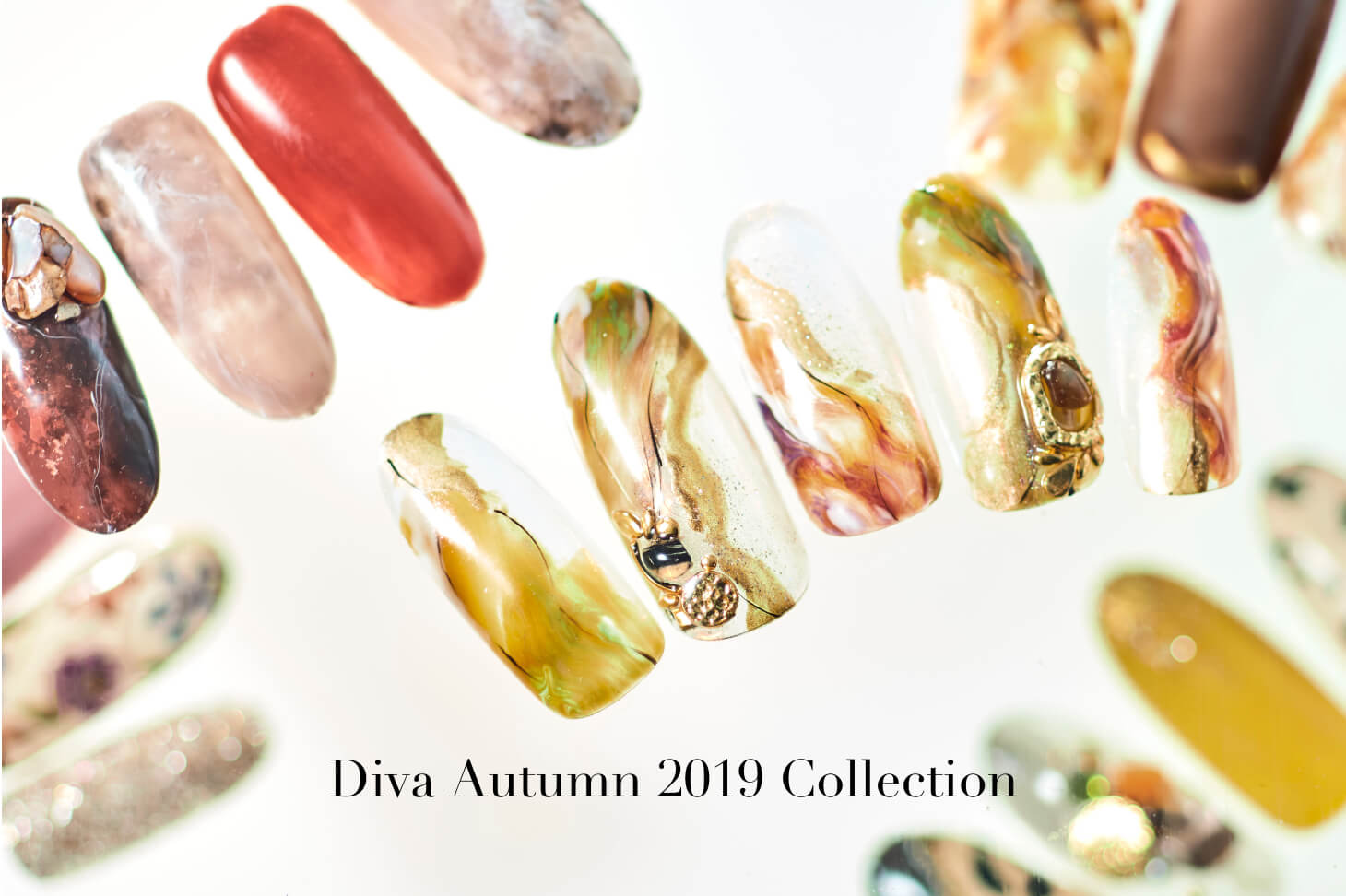 ［ Diva Autumn Collection 2019 ］5つのオータムネイルデザイン発表