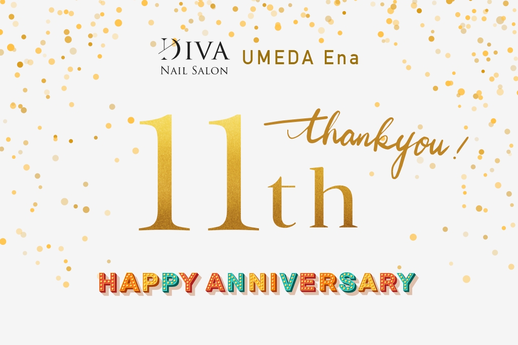 梅田Ena店オープン11周年のお知らせ