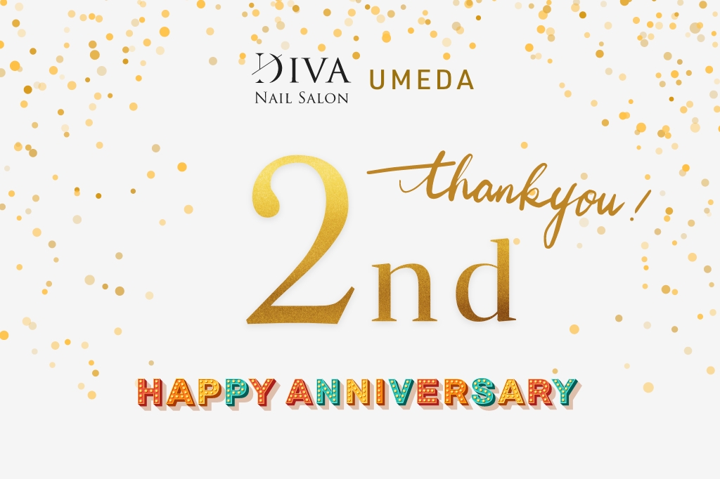 梅田店移転オープン2周年のお知らせ